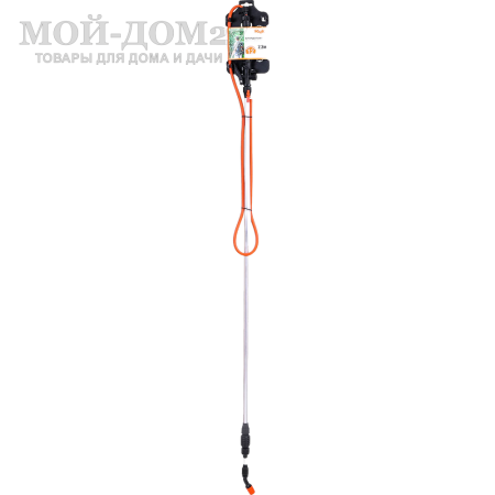 Брандспойт универсальный телескопический 1,26 - 2,2 м с набором переходных гаек | Мой-Дом27 | Телескопический брандспойт длиной от 1,26 до 2,2 метров. Применяется для опрыскивания высоких кустарников и деревьев