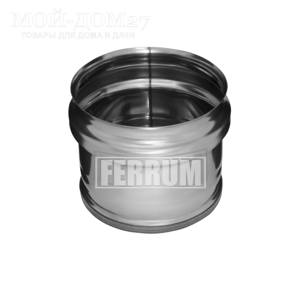 Заглушка внешняя 150 мм | Мой-Дом27 | Используется для организации обслуживания дымохода. Легка в монтаже и демонтаже, что обеспечивает доступ к трубе и ее чистке.