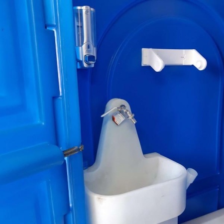 Туалетная кабина "ЛЮКС" EcoGR (Синий)