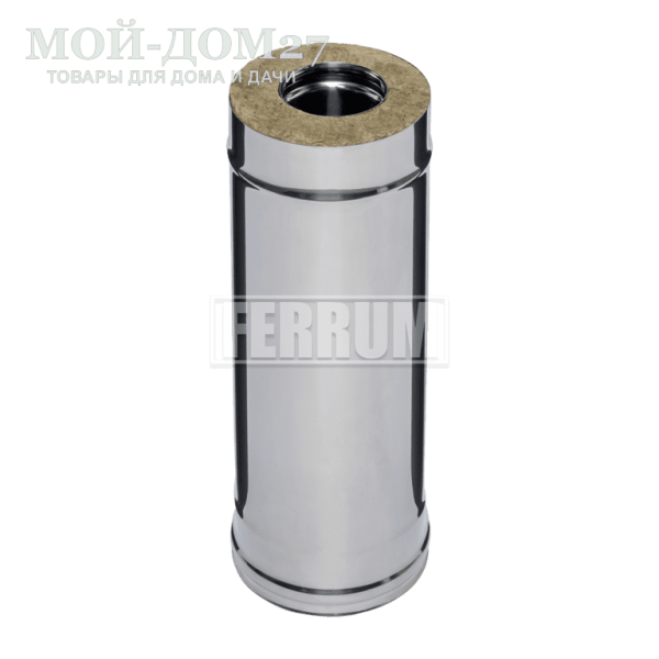 Сэндвич труба 0,25 метра 150х210 мм | Мой-Дом27 Сэндвич труба 0,25 метра 150х210 мм | Мой-Дом27 | Предназначен для отвода дыма и газов на прямом участке.
