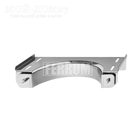 Стеновой хомут 115 мм | Мой-Дом27 | Используется для крепления дымохода в вертикальной плоскости.