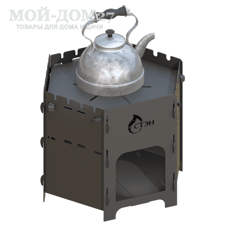 Печь под казан и мангал Казан-Мангал Лайт | Мой-Дом27 | Печь-казан-мангал ЛАЙТ применяется в трёх вариантах:<br>
 - как печь под казан, для приготовления пищи в казане ёмкостью 6-8 л;<br>
 - как мангал, для приготовления шашлыков;<br>
- как печь с варочной поверхностью, для приготовления пищи в обычной посуде.