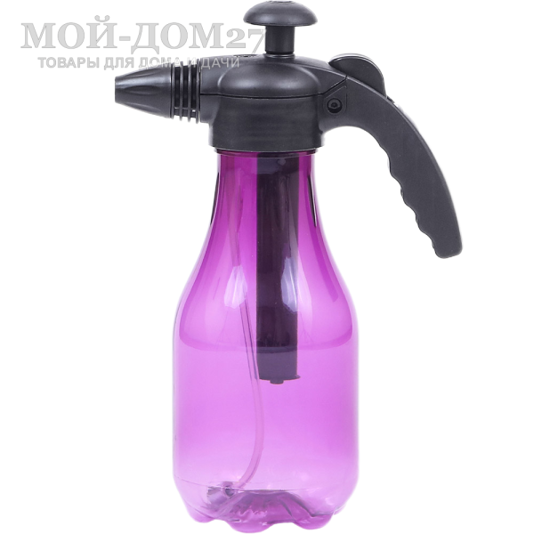 Опрыскиватель ручной 1,5 л. ЖУК люкс (ОП-270) | Мой-Дом27 | Пневматический ручной опрыскиватель -&nbsp;выдувной бак с "головой", в которую встроен насос и распылитель&nbsp;<br>
 <u>Радиус распыла</u>:&nbsp;от 10 до 400 мм<br>
 <u>Регулировка распыла</u>:&nbsp;от струи до тумана<br>