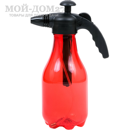 Опрыскиватель ручной 2 л. ЖУК люкс (ОП-270) | Мой-Дом27 | Пневматический ручной опрыскиватель -&nbsp;выдувной бак с "головой", в которую встроен насос и распылитель&nbsp;<br>
 <u>Радиус распыла</u>:&nbsp;от 10 до 400 мм<br>
 <u>Регулировка распыла</u>:&nbsp;от струи до тумана<br>