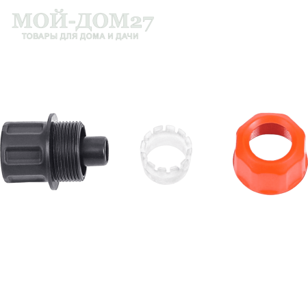 Цанговый зажим ЖУК 1/2" | Мой-Дом27 | Самое надежное соединение шланга, исключающее возможность подтеканий, обеспечивается цанговым зажимом. 