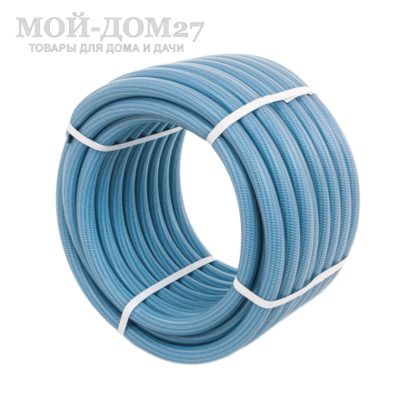 Шланг морозостойкий Жук Эксперт 1/2” (25 метров) | Мой-Дом27 | Диаметр шланга: 1/2" (12,5 мм).<br>
 Рабочее давление 10 АТМ.<br>
 Армирован полиамидной нитью.<br>
 Плетение нити: кольчужное, усиленное.<br>
 Морозостойкойкость: до -30° C.<br>
 Комплектуется 2 коннекторами и адаптером.<br>
 Длина шланга в бухте: 25 метров.<br>