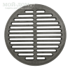 Решетка-гриль круглая | Мой-Дом27 | Круглая решетка для гриля из серого чугуна диаметром 352 мм подходит для печи КазанОК<br>