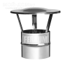 Зонт-К 115 мм | Мой-Дом27 | Является завершающим элементом дымового канала, используется для предохранения одностенного дымохода от атмосферных осадков.