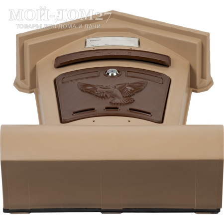 Ящик почтовый ЭЛИТ бежевый | Мой-Дом27 | <u>Материал</u>:&nbsp;пластик&nbsp;<br>
 <u>Комплектация</u>:&nbsp;ящик с металлическим замком с 2-мя ключами&nbsp;<br>