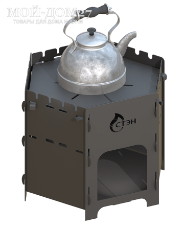 Печь под казан и мангал Казан-Мангал Лайт | Мой-Дом27 | Печь-казан-мангал ЛАЙТ применяется в трёх вариантах:<br>
 - как печь под казан, для приготовления пищи в казане ёмкостью 6-8 л;<br>
 - как мангал, для приготовления шашлыков;<br>
- как печь с варочной поверхностью, для приготовления пищи в обычной посуде.