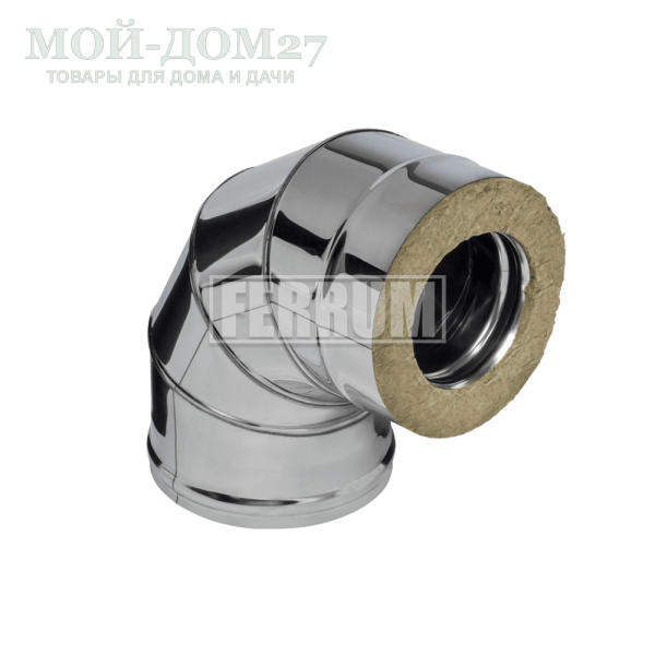 Колено-сэндвич угол 90° 115х200 мм (430/0,8) | Мой-Дом27 Колено-сэндвич угол 90° 115х200 мм (430/0,8) | Мой-Дом27 | Предназначен для изменения направления дымового канала под прямым углом.