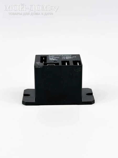 Реле электромагнитное NT90TPNCE220CF (с закрытыми контактами)  | Мой-Дом27 | Электромагнитное реле с фланцевым креплением NT90TPNCE220CF может применяться в электронном оборудовании, кондиционерах, бытовой технике и т.д.