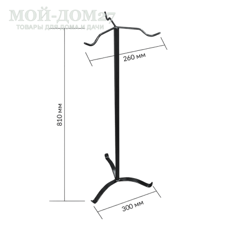 Каминный набор 3 предмета | Мой-Дом27 | Набор со стойкой содержит совок, кочергу и щетку.