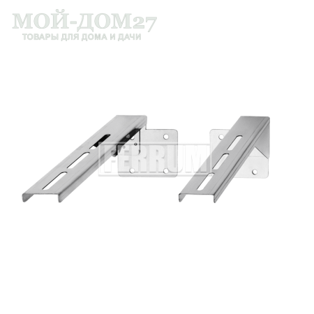 Штанга для стенового хомута 250 мм | Мой-Дом27 | Используется для крепления дымохода к стене или мачте на расстоянии до 25 см.