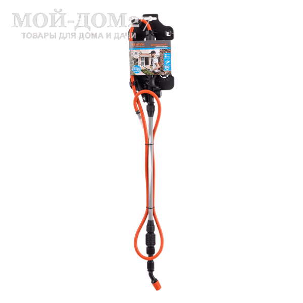 Брандспойт стеклопластиковый универсальный телескопический 650 - 970 мм | Мой-Дом27 Брандспойт стеклопластиковый универсальный телескопический 650 - 970 мм | Мой-Дом27 | Телескопический брандспойт длиной от 0,65 до 0,97 метров. Применяется для опрыскивания высоких кустарников и деревьев в комплекте с набором переходных гаек
