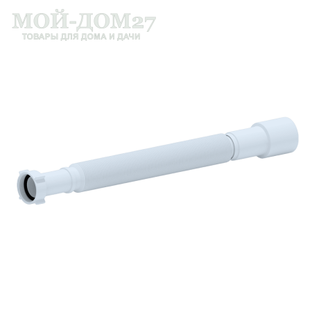 Труба гофрированный 1½" * 40/50 мм | Мой-Дом27 | Применяется для крепления к отводу воды из нержавеющей мойки умывальника Акватекс.