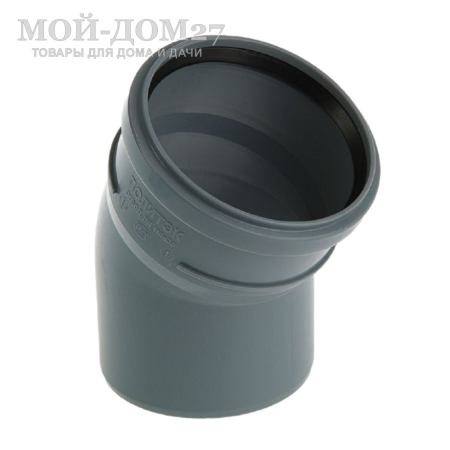 Отвод 30 град. для канализационной трубы - компания Мой-Дом27