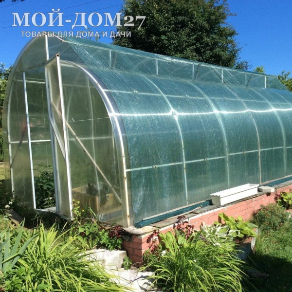 Затеняющая (притеняющая 55%) сетка 4х8 метров | Мой-Дом27 | Комплект: сетка с прошитыми краями - ширина 4 метра, длина 8 метров и клипсы для крепления (длина дуги в теплицы шириной 3 метра - от 5,9 до 5,98 метра, а у теплицы шириной 4 метра длина дуги 8 метров).
Идеально подойдет для затенения теплицы из сотового поликарбоната