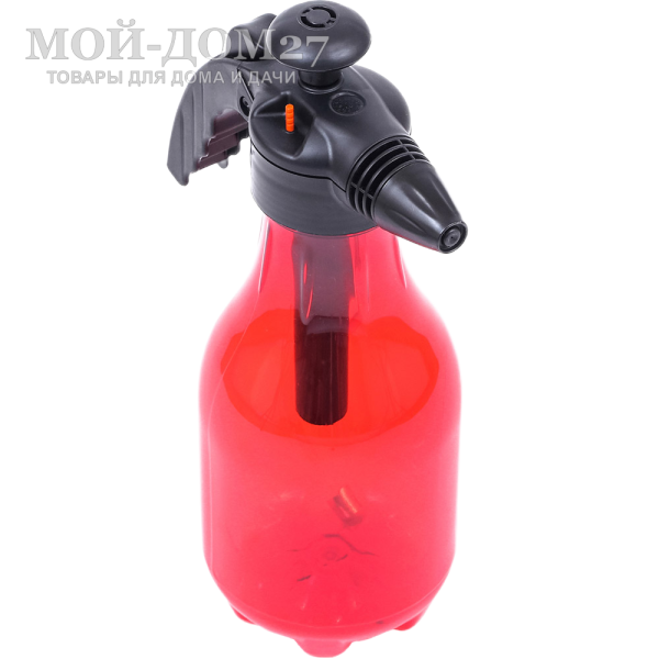 Опрыскиватель ручной 2 л. ЖУК люкс (ОП-270) | Мой-Дом27 Опрыскиватель ручной 2 л. ЖУК люкс (ОП-270) | Мой-Дом27 | Пневматический ручной опрыскиватель - выдувной бак с "головой", в которую встроен насос и распылитель <br>
 <u>Радиус распыла</u>: от 10 до 400 мм<br>
 <u>Регулировка распыла</u>: от струи до тумана<br>